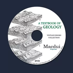 A textbook of Geology General Historical Vintage Ebooks 2 Volumes on 1 DVD - Bild 1 von 12