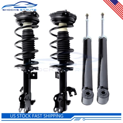 Kit de amortiguadores de montaje de puntales delanteros y traseros para Nissan Versa 2007-2012 Foto 1 de 4