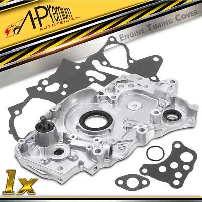 Bomba de óleo com tampa de temporização do motor para Mitsubishi Galant 1999-2003 Chrysler Sebring - Imagem 1 de 4