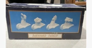 Barnyard Family Porcelain Animal Hooks - Picture 1 of 10