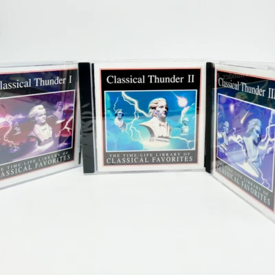 CLASSICAL THUNDER I II III Library of Classical Favorites TIME LIFE 1 2 & 3 Lot - Image 1 of 4