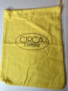 Joan & David Circa Dust Bag Cover 10" x 13" Yellow FREE SHIPPING !! - Picture 1 of 5