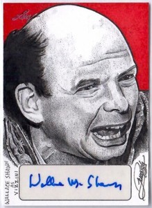 2018 Leaf Pop Century Sketch Wallace Shawn Auto 1/1 by Juan Rosales NICE