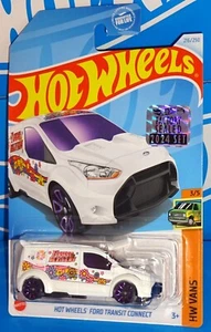 Hot Wheels 2024 Factory Set Treasure Hunt HW Vans HW Ford Transit Connect weiß - Bild 1 von 2