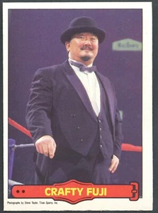 1985 O-Pee-Chee Series 2 WWF Crafty Fuji #31 Near Mint Card OPC Wrestling WWE - Picture 1 of 2