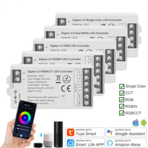 LED Controller CCT RGB RGBW RGBCCT LED Strip Smart Dimmer Support Hue Bridge - Picture 1 of 30