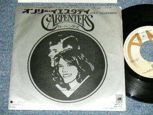 CARPENTERS Japan 1975 AM-245 7"45 ONLY YESTERDAY - Picture 1 of 6