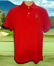 Nike Men's Tiger Woods The Nike Polo Fist Pump Shirt Red Size Medium DC0347-657