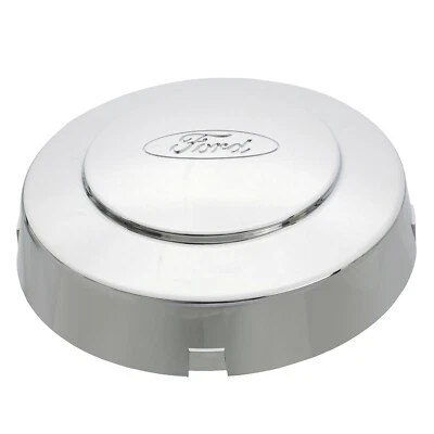 NEW OEM 1999-2004 Ford F350 Super Duty 4x2 Front Wheel Chrome Center Cap Cover - Image 1 of 4