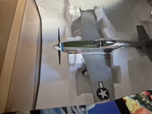FRANKLIN MINT 1:48 P-51 MUSTANG FICKLE FANNY 98007 - Foto 1 di 11