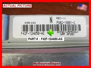 1994,626,MX6,ENGINE COMPUTER, ECM,COMPUTER,F42F-12650-AG - Imagen 1 de 6