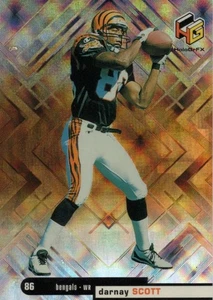 1999 Upper Deck HoloGrFX - Darnay Scott #9, Bengals, NFL Football - Picture 1 of 2