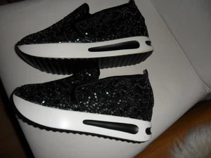 Glitzernde Slip-On-Sneaker mit Glitzersteinen Gr.40/39, NEU - Bild 1 von 4