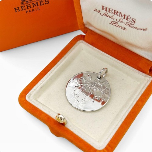 HERMÈS Ciondolo Hermes Exliblis Ag925 ottimo usato senzala scatolale orig