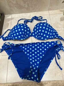 Joe Boxer Polka Dot Retro Bikini - Picture 1 of 1