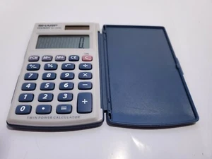 Sharp Elsi Mate EL-243S Twin Power Calculator - Picture 1 of 7