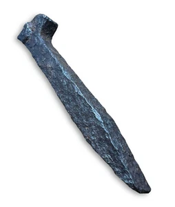 Rare Ancient Roman Large Forged Square Iron Crucifixion Nail 1-4 Century AD. - Picture 1 of 14