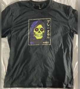 Skeletor Masters Of The Universe Japanese Styled Men’s Black Tee Size Large - Picture 1 of 4