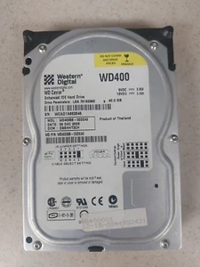 Computer Western Digital WD400 MY-02K044 40GB WD Protege IDE Hard Disk Drive - Picture 1 of 6