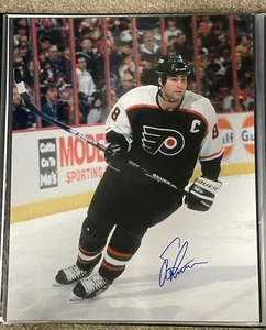 Foto autografiada firmada por Eric Lindros Philadelphia Flyers 16x20 - Imagen 1 de 2