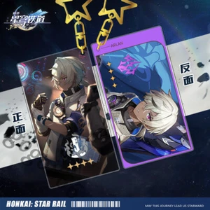 Honkai: Star Rail Arlan portachiavi cosplay accessori borsa ciondolo regalo - Foto 1 di 3
