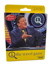 BBC QI The Travel Game Including Klaxon by Paul Lamond Games New - Picture 1 of 2
