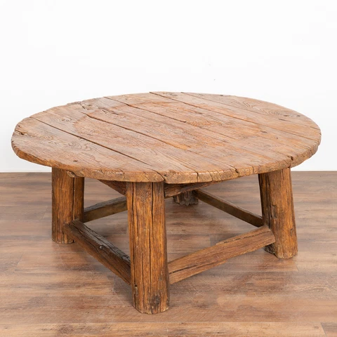 Rustic Round Coffee Table, China circa 1860-80 Cover