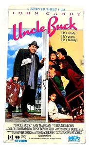 Uncle Buck VHS John Candy John Hughes Video Cassette Tape ~ New Sealed - Picture 1 of 3
