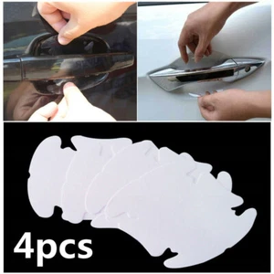 4x Car Scratches Protection Sticker Transparent Decals Protector Accessories - Picture 1 of 17