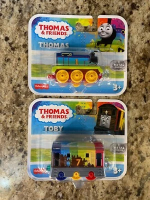 Thomas & Friends Metal Engine TOBY Multicolor Motor Nuevo 2021 Rainbow Train Foto 1 de 4
