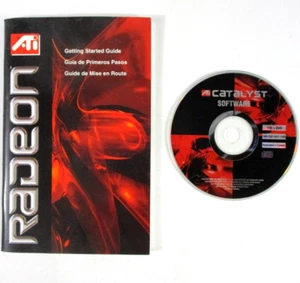 ATI RADEON CATALYST SOFTWARE CD & Manual Excellent!! - Picture 1 of 2