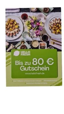 Hello Fresh Gutschein bis zu 80Euro - Bild 1 von 3