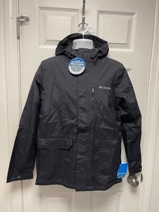 Columbia Oak Spring Jacket Men $100 Brand New Black L - Picture 1 of 10