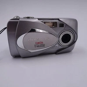 Olympus Camedia C 460 Zoom Digitalkamera Digicam Silber 4.0 MP Zustand gut - Bild 1 von 5