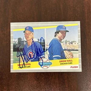 1989 Fleer Mike Capel Prospects #643 AUTO Autograph Signed Chicago Cubs - Picture 1 of 2