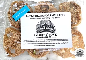 Loofah Nature's Teeth and Gum Cleaner Grown & Crafted in USA for Small Pets - Picture 1 of 19