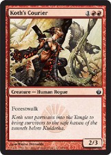 KOTH'S COURIER FOIL Mirrodin Besieged MTG Magic the Gathering Cards DJMagic