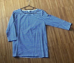 COS T-Shirt Langarm Ringelshirt blau-weiß, Gr. M, nwtg. - Bild 1 von 1