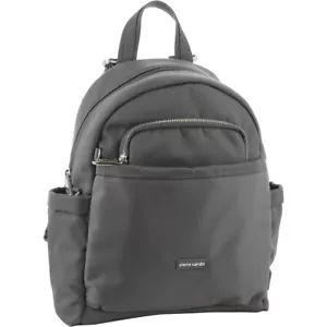 Pierre Cardin Anti-Theft Backpack Slash Proof RFID Blocking Bag - Grey - Picture 1 of 4