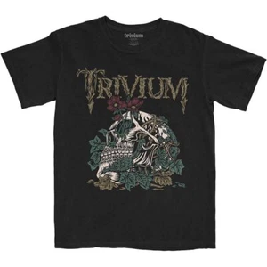 Trivium T-Shirt Skelly Blumenband Logo offiziell Herren schwarz S - Bild 1 von 1