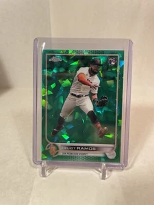 Serie Topps Chrome Update 2022 edición Green Sapphire - Heliot Ramos (RC)/75 - Imagen 1 de 2