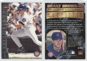 1997 Pacific Crown Collection Silver Brant Brown #246