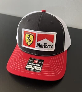 Vintage Team Ferrari Marlboro Richardson 112 Truckermütze - Bild 1 von 1
