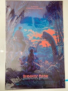 Jurassic Park C.A. Martin Movie Variant Poster Lithograph Print #147 24x36 Mondo - Picture 1 of 2
