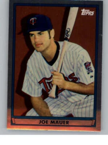 2008 Topps Chrome Trading Card History #TCHC9 Joe Mauer (ref 140212) - Picture 1 of 2