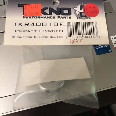 Tekno Performance Parts Compact Flywheel (2 Pin) for Elektri-Clutch - TKR40010F - Image 1 of 4