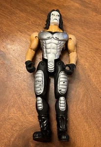 Raro Modellino Sting WCW Crow Makeup 1999 Marvel Ent Wrestling - Foto 1 di 9