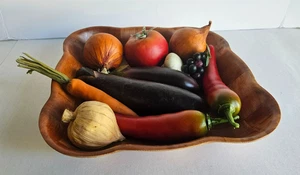 Ciotola per verdure finte/false decorazione espositore 11" - Foto 1 di 7