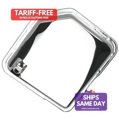 Trans-Dapt 9074, One Chrome Steel Th350 Chrome Pan High Performance & Racing Par - Image 1 of 4