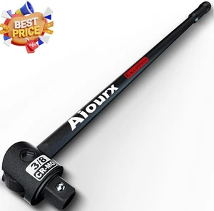 3/8'' Drive 17.5-Inch Breaker Bar 250° Heavy Duty Ball Lock Chromium-Molybdenum - Picture 1 of 7